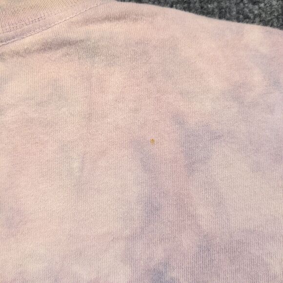 The Mountain Men's Wolves American Flag T-Shirt Multi Tie Dye XL 100% Cotton - Picture 8 of 14